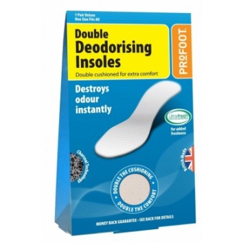 PROFOOT DOUBLE DEODORISING INSOLE 