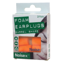 NOISE-X FOAM BARREL EAR PLUGS PROFOOT UK
