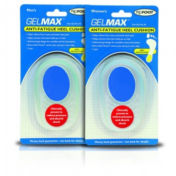 PROFOOT GEL MAX HEEL PADS MENS