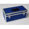 FIRST AID BOX ALUMINIUM BLUE LARGE CHINA